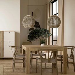 Rackhams Grafton Extending Dining Table in Oak - Brown - No - Brown - thumbnail 5