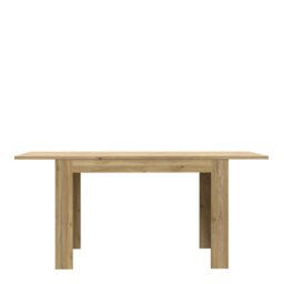 Rackhams Grafton Extending Dining Table in Oak - Brown - No - Brown - thumbnail 4