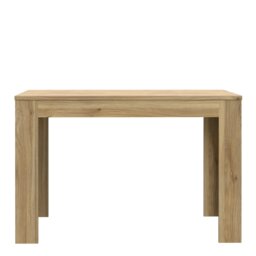 Rackhams Grafton Extending Dining Table in Oak - Brown - No - Brown - thumbnail 2