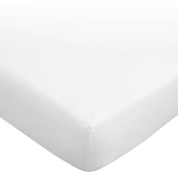 Rackhams 180 Thread Count Egyptian Cotton Fitted Sheet - Super King - thumbnail 3