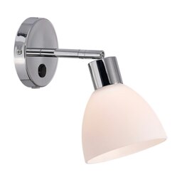 Rackhams Ray - Wall light - Chrome - Silver - Metal - 1