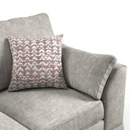 Rackhams Hilliard Fullback Fabric 3 Piece Sofa Suite - Mist - thumbnail 6