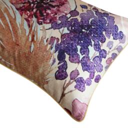 Rackhams Saffa Floral Housewife Pillowcase (Pack of 2) - Multicoloured - One Size - Multicoloured - 100% Cotton