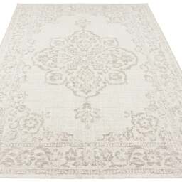 Rackhams Indoor - Outdoor Tilos Vintage Cream Rug - 160X230 cm - thumbnail 2
