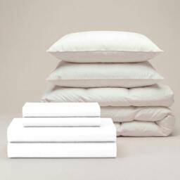 Rackhams Sateen Move-In Bedding Set - Dark Grey - King - King - thumbnail 5