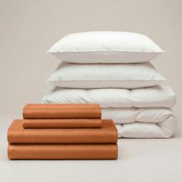 Rackhams Sateen Move-In Bedding Set - Dark Grey - King - King - thumbnail 4