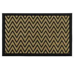 Rackhams Non-Slip Super Absorbent 40x60cm Scraper Doormats - 1 x Zig Zag - thumbnail 4