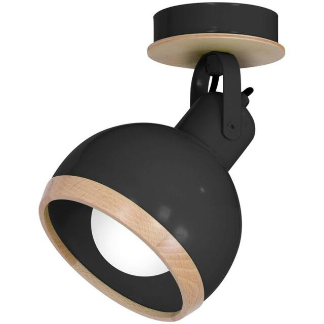 Rackhams Oval Wall Lamp Hand Made White With Natural Wood - image 1