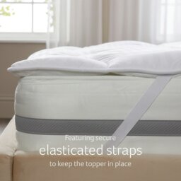 Rackhams Luxurious Hotel Temperature Control 2.5cm Mattress Topper - Super King - Mattress Topper - thumbnail 4