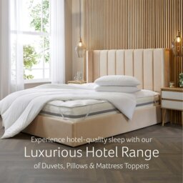 Rackhams Luxurious Hotel Temperature Control 2.5cm Mattress Topper - Super King - Mattress Topper - thumbnail 6