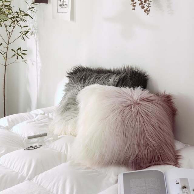 Rackhams M32 Set Of Two Cushions, Pink And Black - image 1