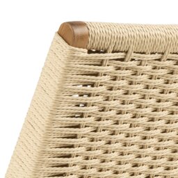 Rackhams Carson Lounge Chair in Off White and Oak - 1 - thumbnail 6