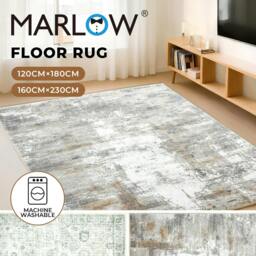 Rackhams Large Rugs Non Slip Living Room Area Rug Floor Mat Hallway Bedroom Runner - Green - 120cm x 180cm - thumbnail 3