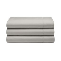 Rackhams 400 Thread Count Egyptian Cotton Flat Sheet - Oyster - Oyster - Single - 100% Egyptian Cotton - thumbnail 3