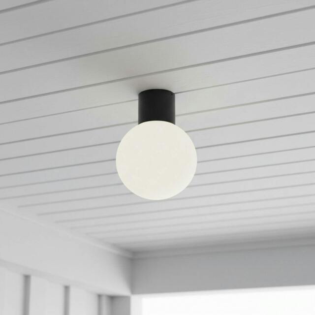 Rackhams 3 Watt LED Globe Waterproof Outdoor Ceiling Light - image 1