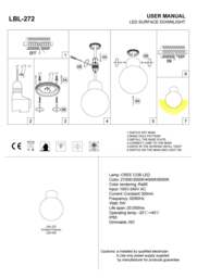 Rackhams 3 Watt LED Globe Waterproof Outdoor Ceiling Light - thumbnail 4