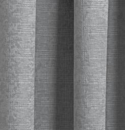 "Rackhams Grey Plain Thermal Room Darkening Energy Saving Tape Top Curtains For Living Rooms & Bedrooms - 46"" (117cm) Width x 54"" (137cm) Drop" - thumbnail 3
