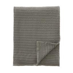Rackhams Jaipur Chunky Waffle Cotton Blanket Throw Grey - 150 x 200 cm - Grey - thumbnail 5