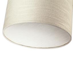 Rackhams Coconut Milk Textured Linen Pendant Lighting Shade with Diffuser - thumbnail 4