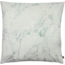 Rackhams Ashley Wilde Cinnabar Marble Cushion Cover - Slate/Dark Grey - 50cm x 50cm - Slate/Dark Grey - 67% Viscose/33% Linen
