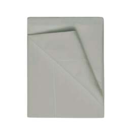 Rackhams 400 Thread Count Egyptian Cotton Flat Sheet - Platinum - Platinum - Double - 100% Egyptian Cotton - thumbnail 4