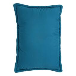 Rackhams Large Travel Pillow - Dark Teal - One Size - Dark Teal - 100% Polyester