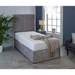 Rackhams Astral Hybrid Mattress - Soft Feel Cool Touch Quilted Sleep Surface - White - 1 - 3ft Single Mattress (90cm x 190cm) - thumbnail 4