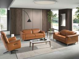 Rackhams Oval Porcelain Marble and Walnut Oval Table 2132 - thumbnail 4