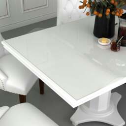 Rackhams Table Protector Transparent 100x90 cm 1.6 mm PVC - thumbnail 1