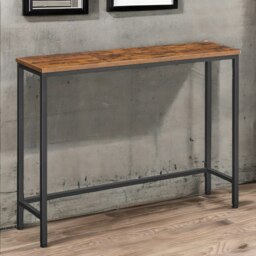 Rackhams Industrial Rustic 100CM Wide Console Table - thumbnail 3