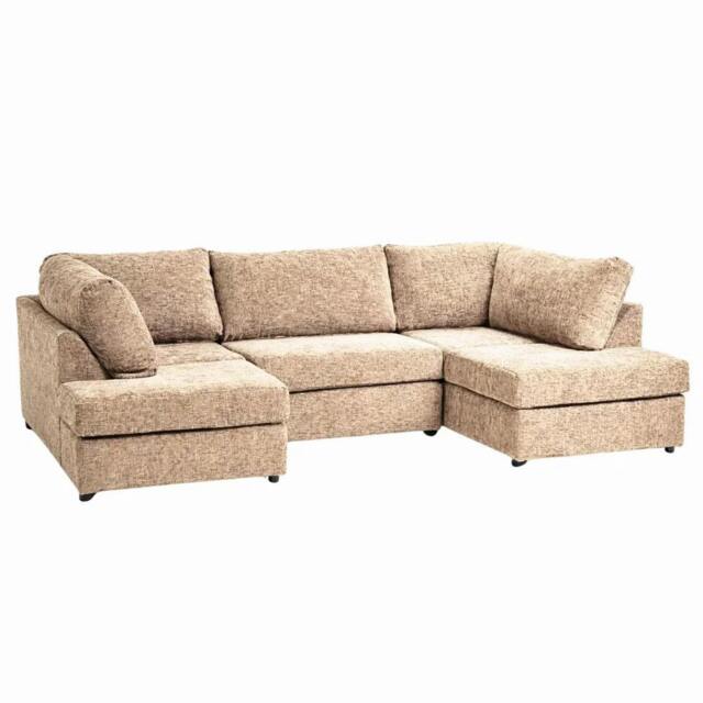Rackhams Bovena U Shape Sofa - Mink Kensington - image 1