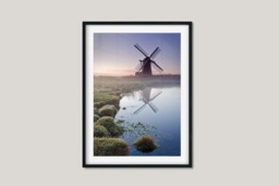 Rackhams Reflections in the Mist - Framed Print 30 x 20 inch - thumbnail 3