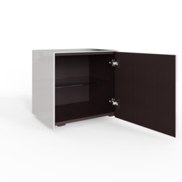 Rackhams Frank Olsen Intel Lamp / Side Table - Grey - thumbnail 6