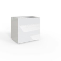 Rackhams Frank Olsen Intel Lamp / Side Table - Grey - thumbnail 5
