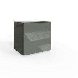 Rackhams Frank Olsen Intel Lamp / Side Table - Grey - thumbnail 3