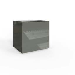 Rackhams Frank Olsen Intel Lamp / Side Table - Grey - thumbnail 1