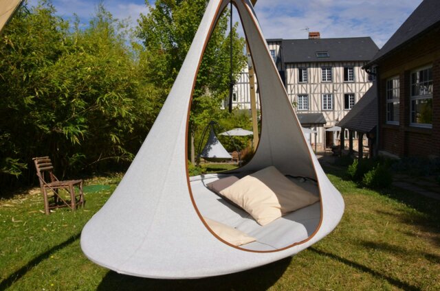 Rackhams Songo Hanging Chair - Moon - image 1