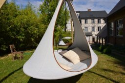 Rackhams Songo Hanging Chair - Moon - thumbnail 1