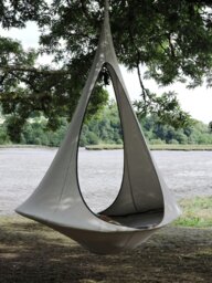 Rackhams Songo Hanging Chair - Moon - thumbnail 4