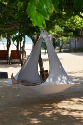 Rackhams Songo Hanging Chair - Moon - thumbnail 3
