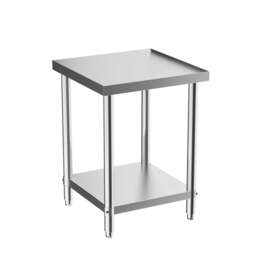 Rackhams 2 Tier Commercial Kitchen Prep and Work Stainless Steel Table - thumbnail 5