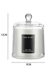 Rackhams Soy Wax Pear & Freesia Scented Jar Candle - White - thumbnail 6