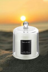 Rackhams Soy Wax Pear & Freesia Scented Jar Candle - White - thumbnail 2