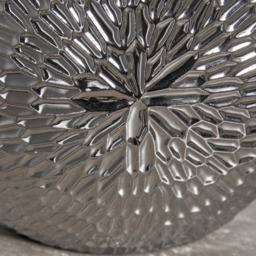 Rackhams Caitlin Small Silver Ceramic Table Lamp - thumbnail 2