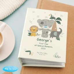 Rackhams Personalised Tiny Tatty Teddy Jungle Animals 6x4 Photo Album - thumbnail 2