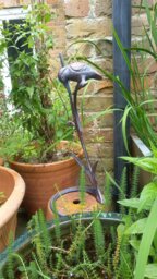Rackhams Kingfisher on Reeds Garden Ornament Sculpture with an Aged Bronze Finish - Sculpture - Cast Iron - 1 - thumbnail 5