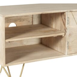 Rackhams Plasma Media Unit Barbuto Light Mango - 140 cm - 60 cm - Wood - thumbnail 6