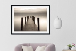 Rackhams The Jetty at Derwent - Framed Print 30 x 20 inch