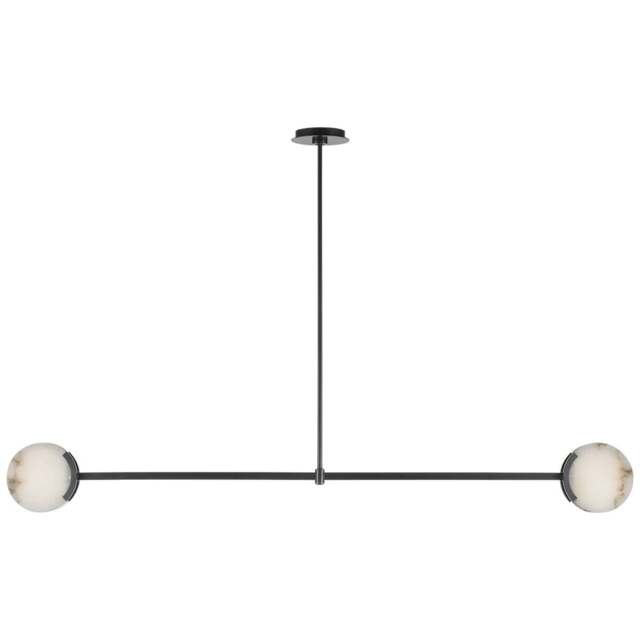 "Rackhams Melange 54"" Linear Pendant Light - Bronze" - image 1