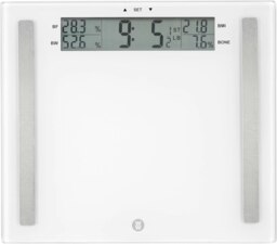 Rackhams WW Extra Wide Bathroom Scale, Easy Read Display, Ultimate Accuracy Body Analyser